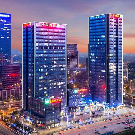 April Fair Duplex Apartment Guangzhou South Railway Station Ao Yuan Yue Shi Dai Branch 외부 사진