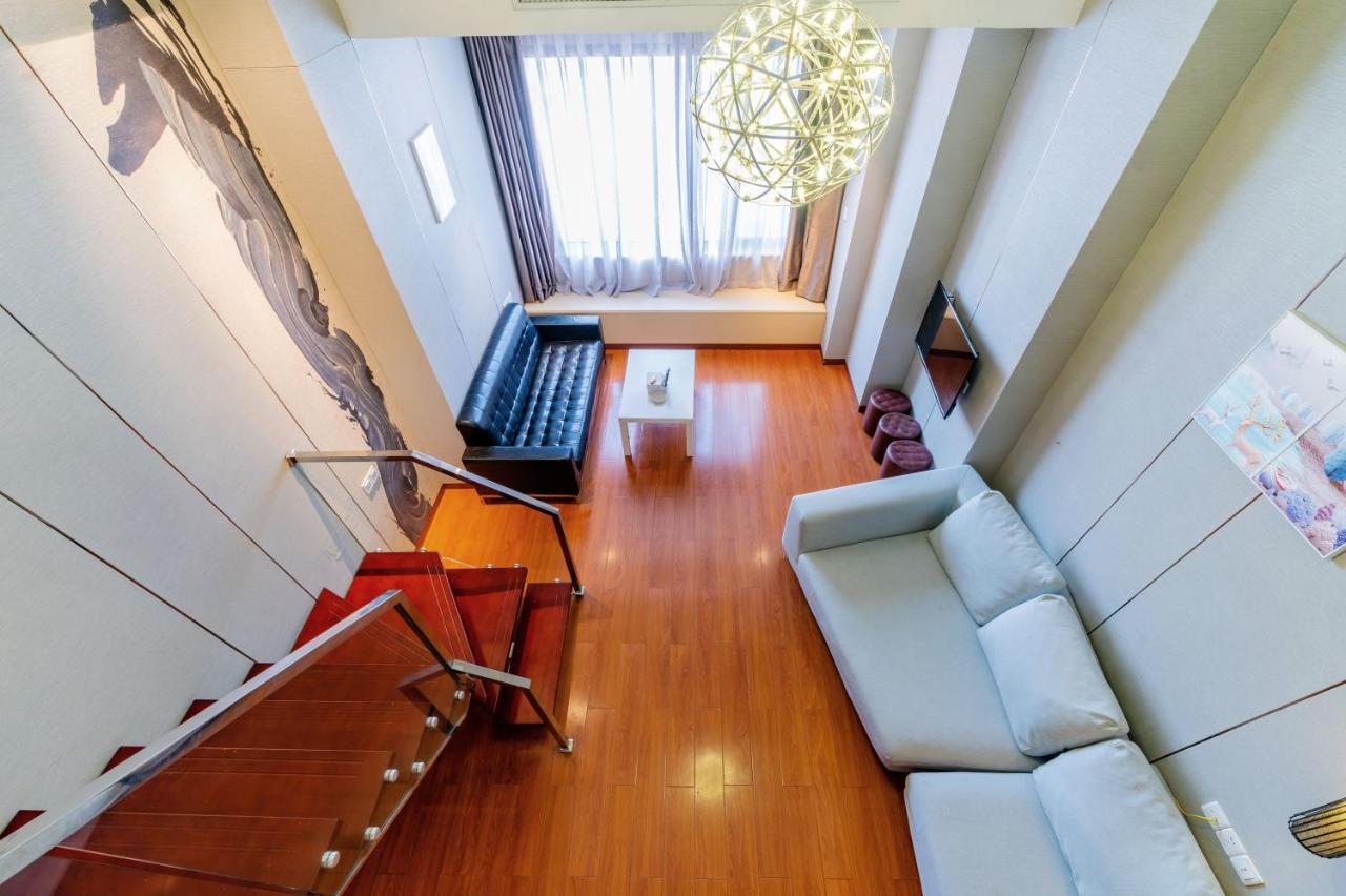 April Fair Duplex Apartment Guangzhou South Railway Station Ao Yuan Yue Shi Dai Branch 외부 사진