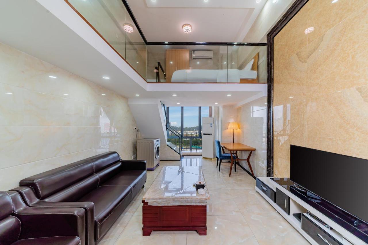April Fair Duplex Apartment Guangzhou South Railway Station Ao Yuan Yue Shi Dai Branch 외부 사진