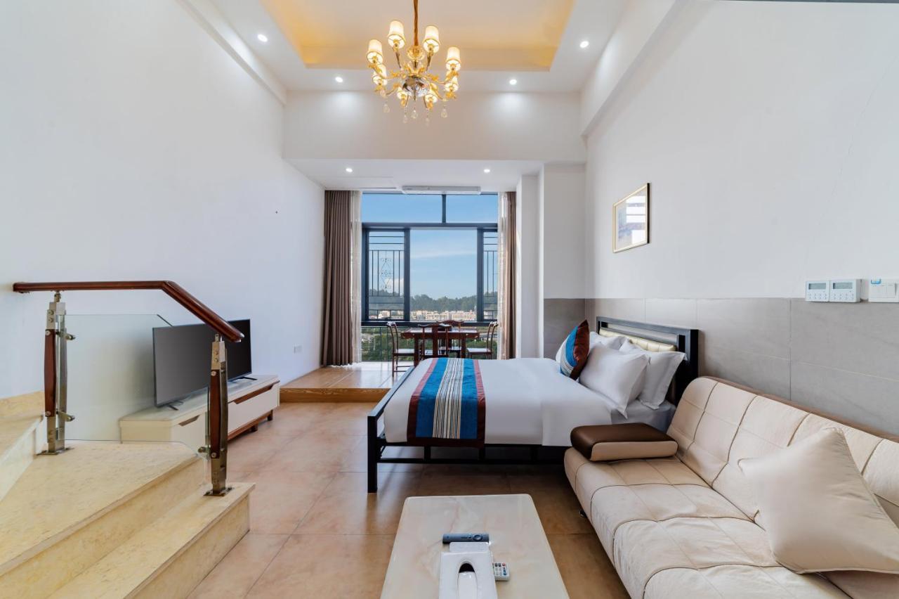 April Fair Duplex Apartment Guangzhou South Railway Station Ao Yuan Yue Shi Dai Branch 외부 사진