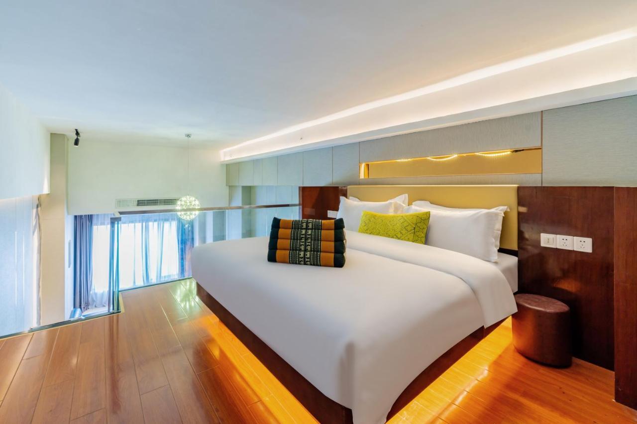 April Fair Duplex Apartment Guangzhou South Railway Station Ao Yuan Yue Shi Dai Branch 외부 사진