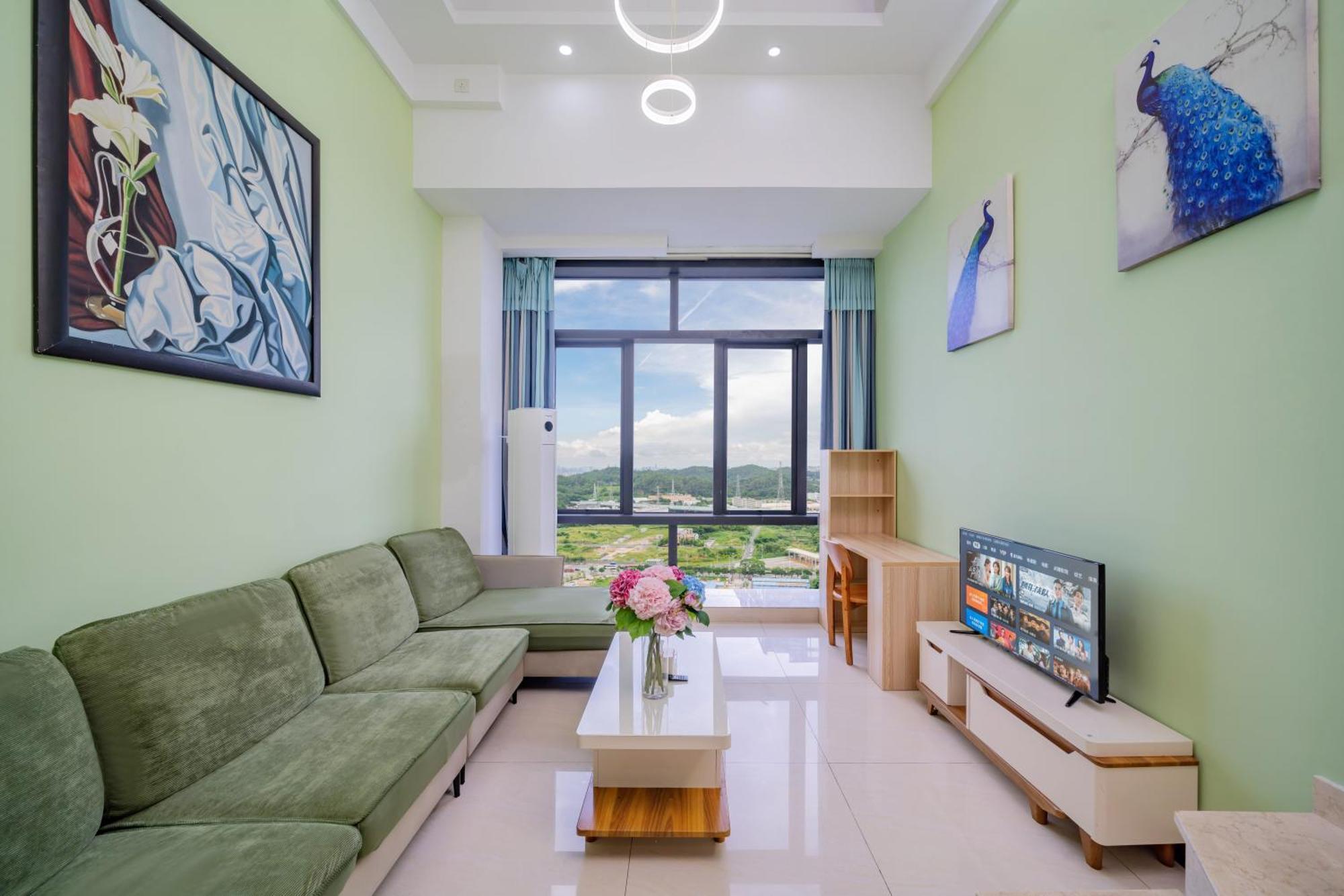 April Fair Duplex Apartment Guangzhou South Railway Station Ao Yuan Yue Shi Dai Branch 외부 사진