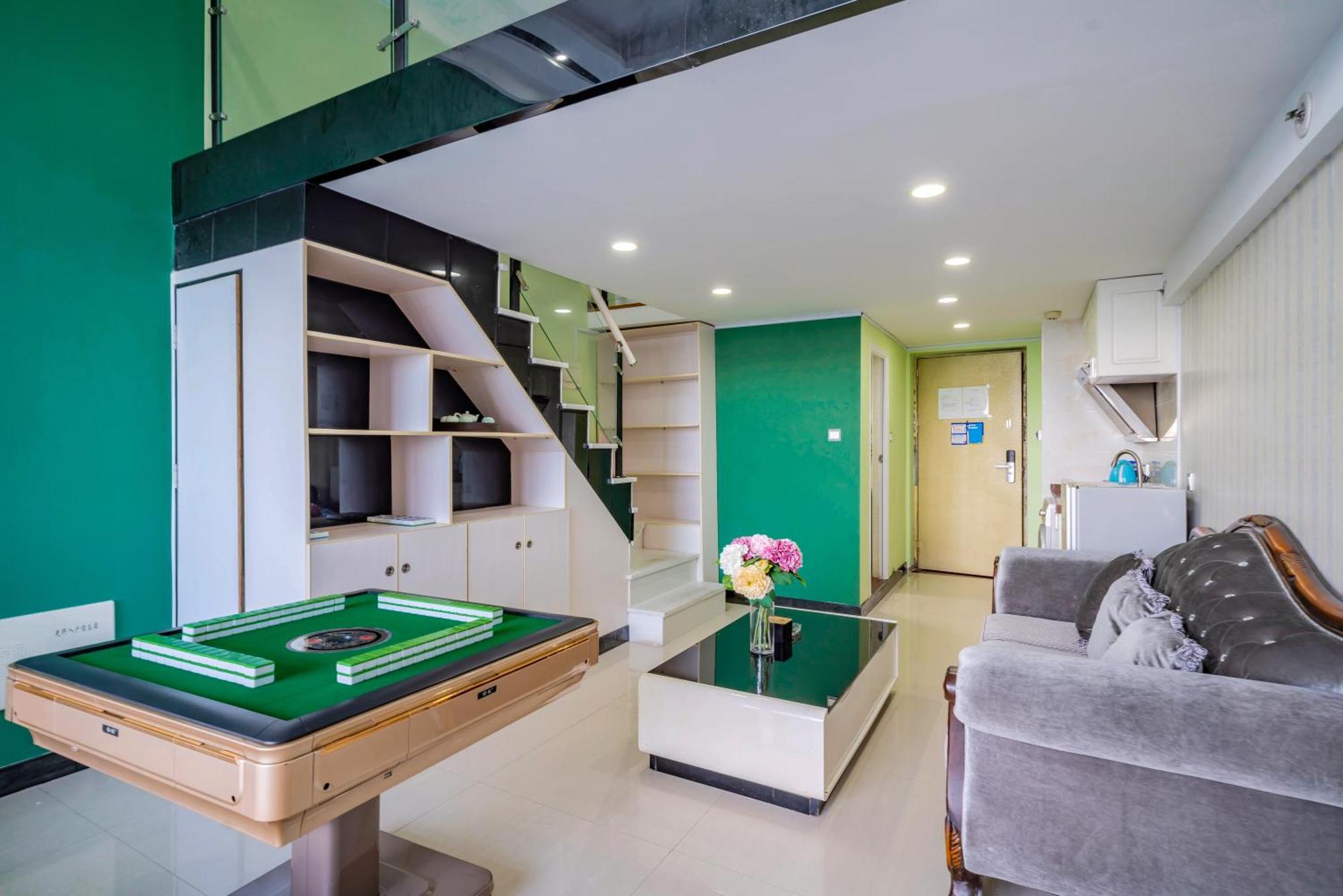 April Fair Duplex Apartment Guangzhou South Railway Station Ao Yuan Yue Shi Dai Branch 외부 사진