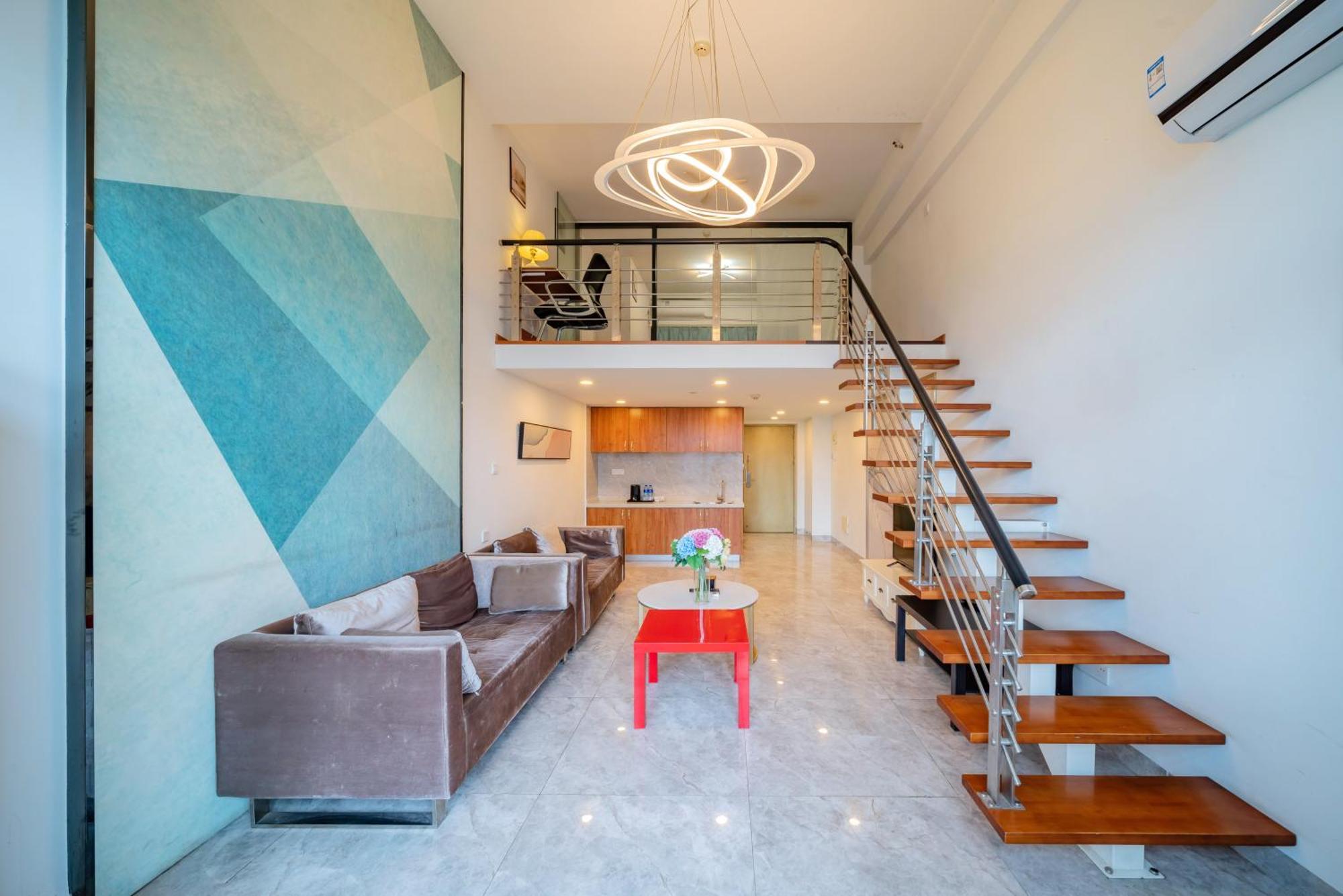 April Fair Duplex Apartment Guangzhou South Railway Station Ao Yuan Yue Shi Dai Branch 외부 사진