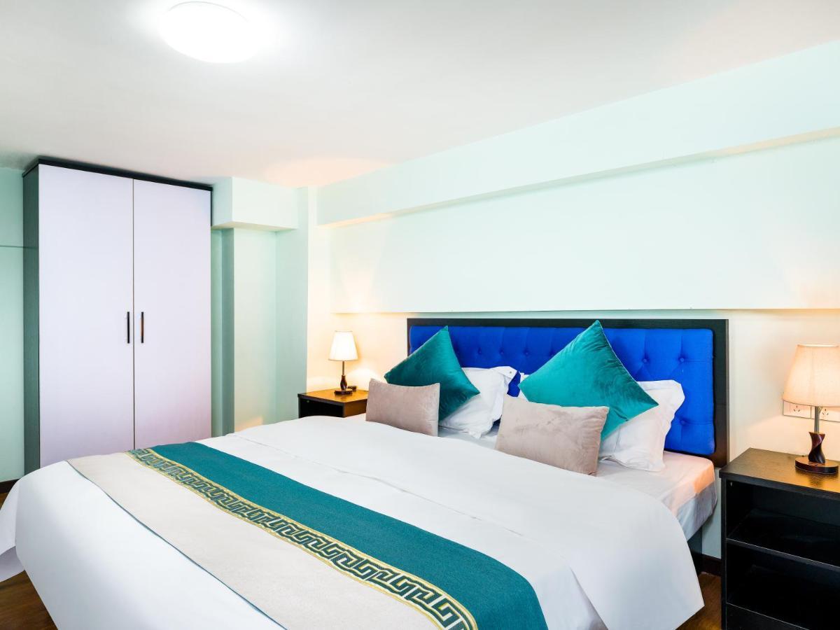 April Fair Duplex Apartment Guangzhou South Railway Station Ao Yuan Yue Shi Dai Branch 외부 사진
