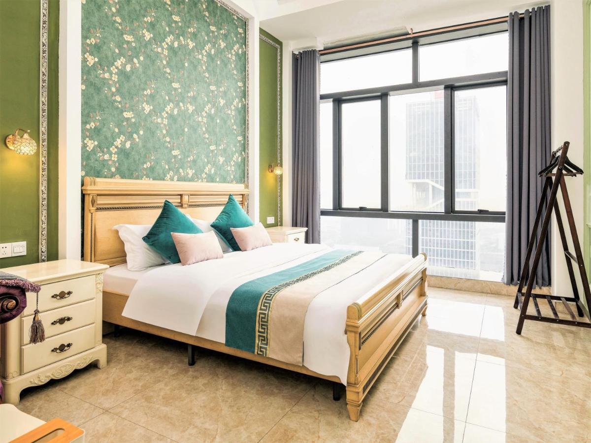 April Fair Duplex Apartment Guangzhou South Railway Station Ao Yuan Yue Shi Dai Branch 외부 사진