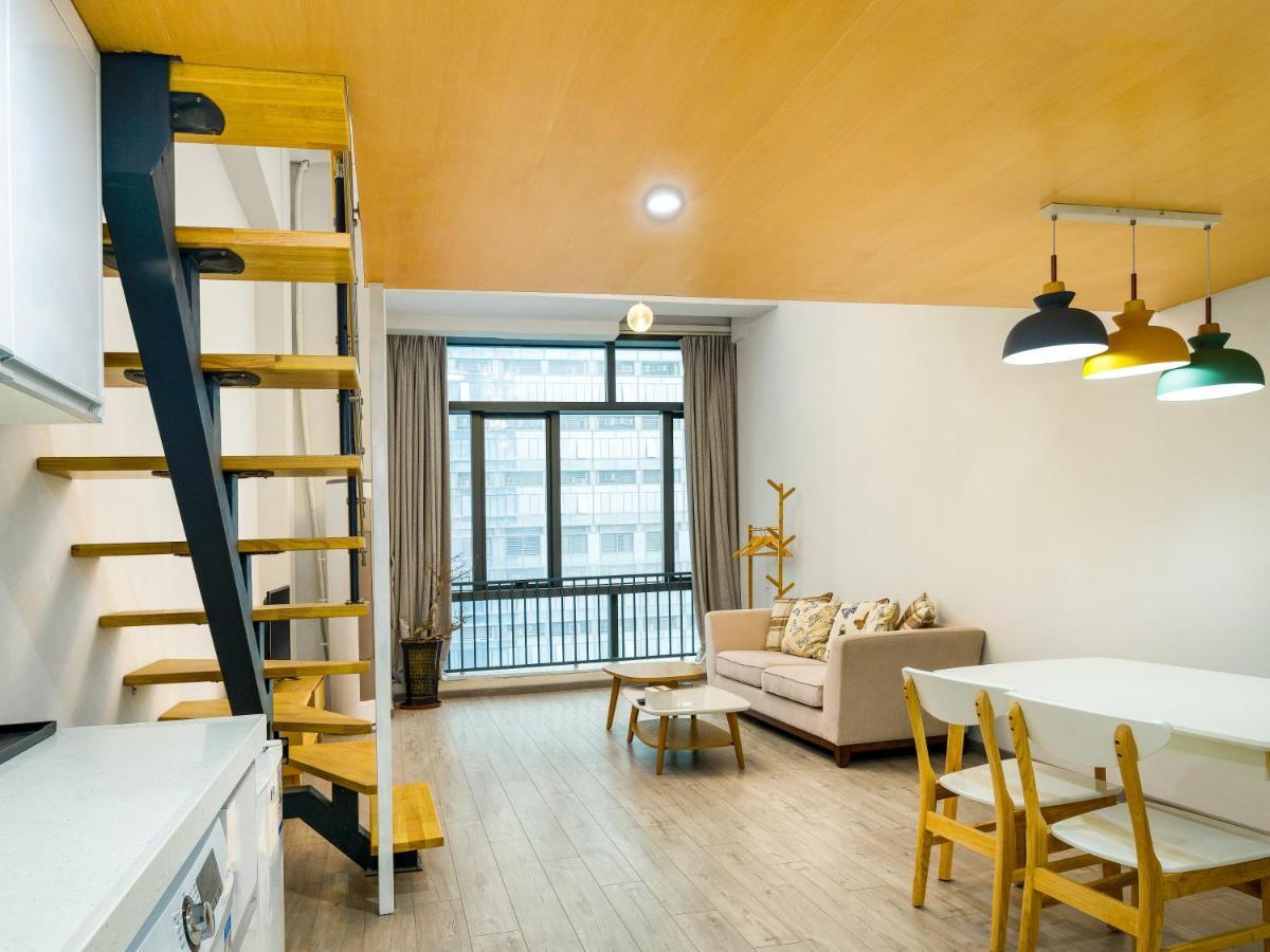 April Fair Duplex Apartment Guangzhou South Railway Station Ao Yuan Yue Shi Dai Branch 외부 사진