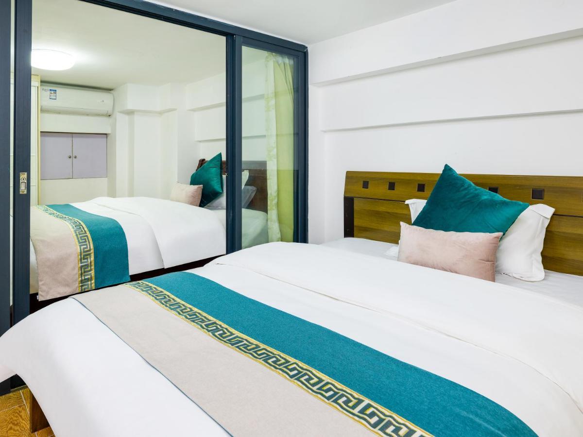 April Fair Duplex Apartment Guangzhou South Railway Station Ao Yuan Yue Shi Dai Branch 외부 사진